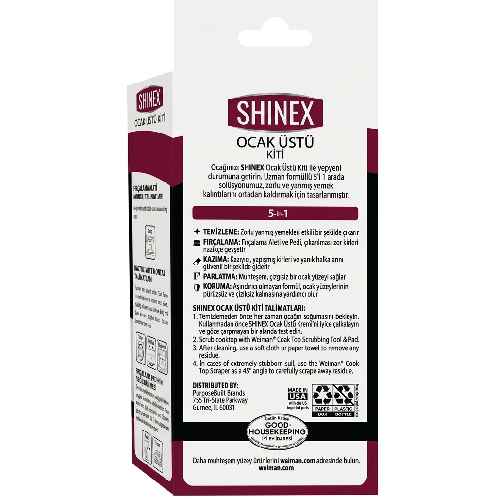 Shinex Ocak Üstü Kiti (5-in-1)